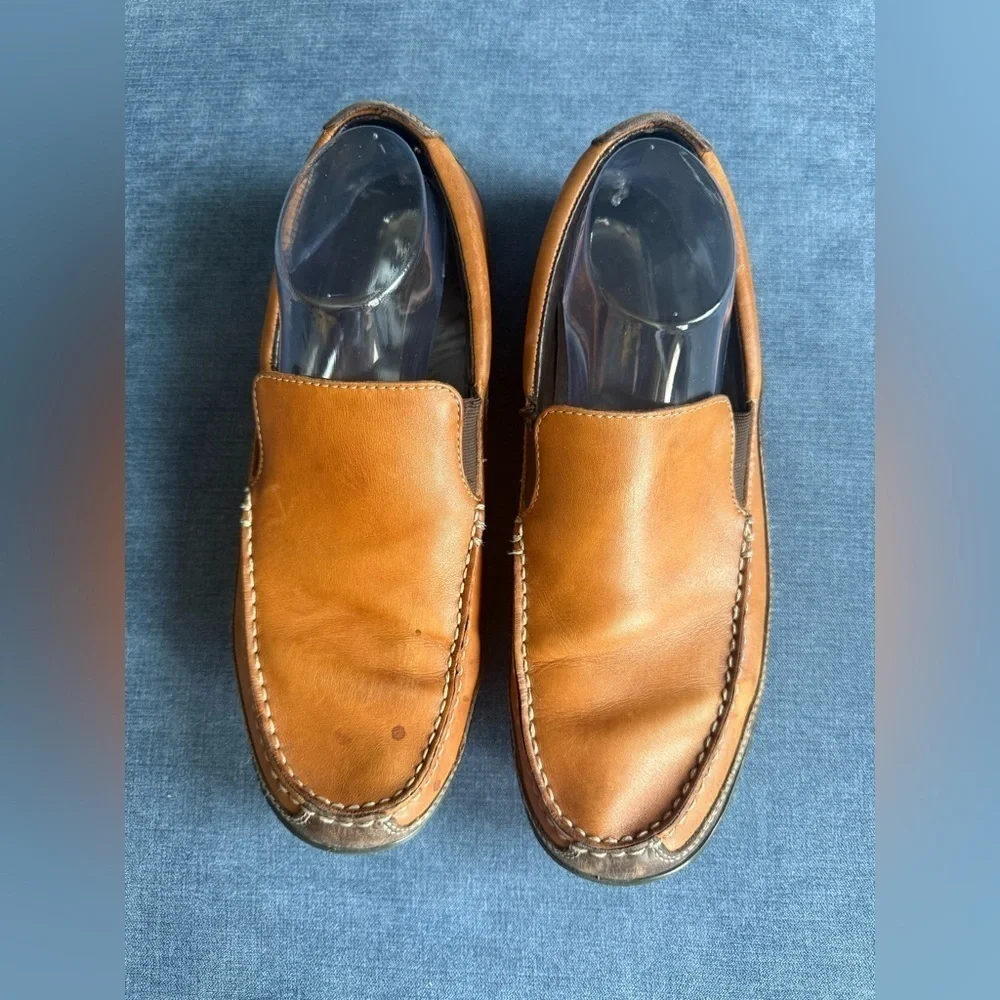Cole Haan Men’s Tucker Venetian Slip On Loafer SZ 10 M Brown Leather Comfort